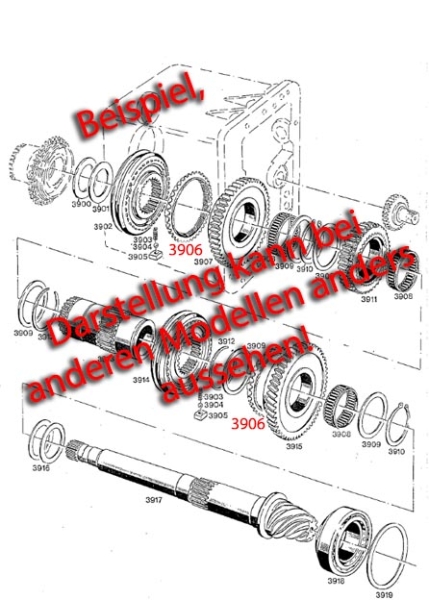 Synchronring Holder C 65 C 660 C 760 C 770 C 860 C 870 C 9700